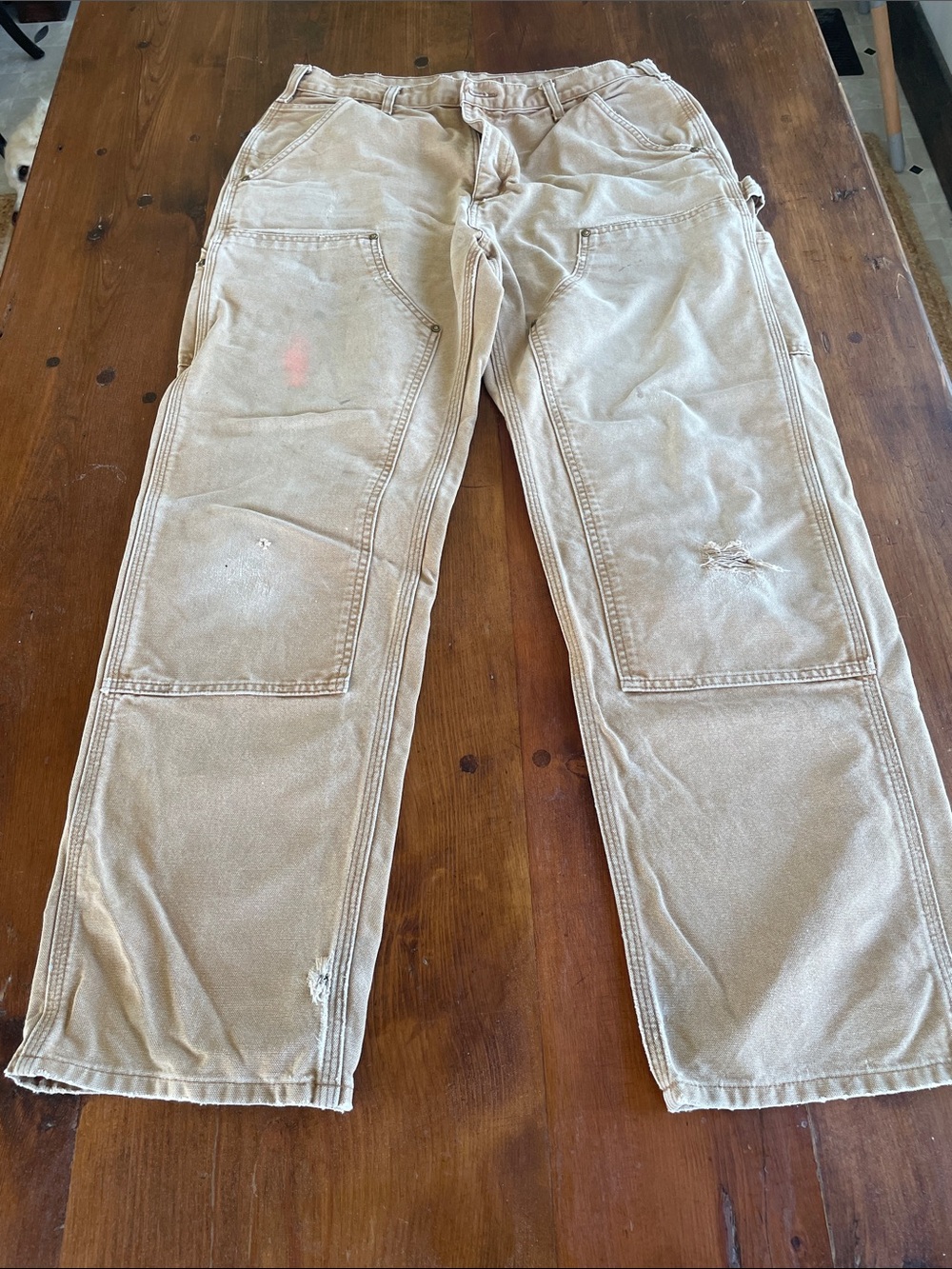 Carhartt Work Pants — Perfectly Distressed
